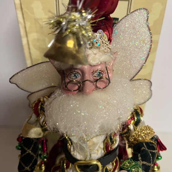 Mark Roberts Bell Ringer Fairy Stand  Limited Edition 1535/5000 COA Christmas - Picture 3 of 12